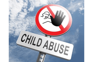 Stop Child Abuse Sign