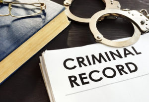 Criminal record concept