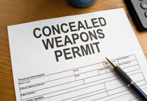 Concealed weapons permit form